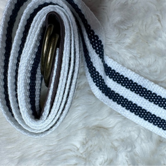 Belt Cloth Black & White Striped - Picture 6 of 10